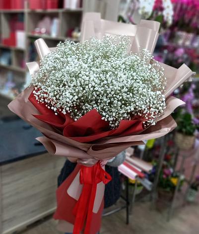 Букет цветов из: Гипсофила в Шолохово