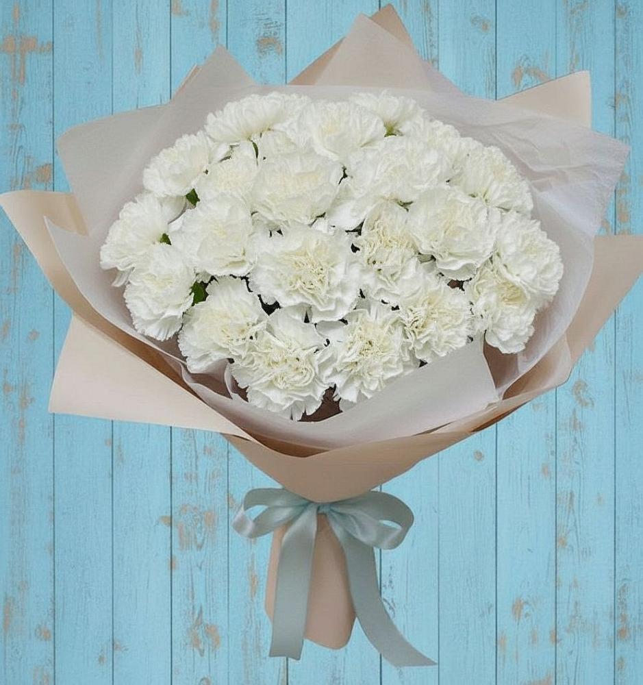 Букет цветов из: Гвоздики в Шолохово