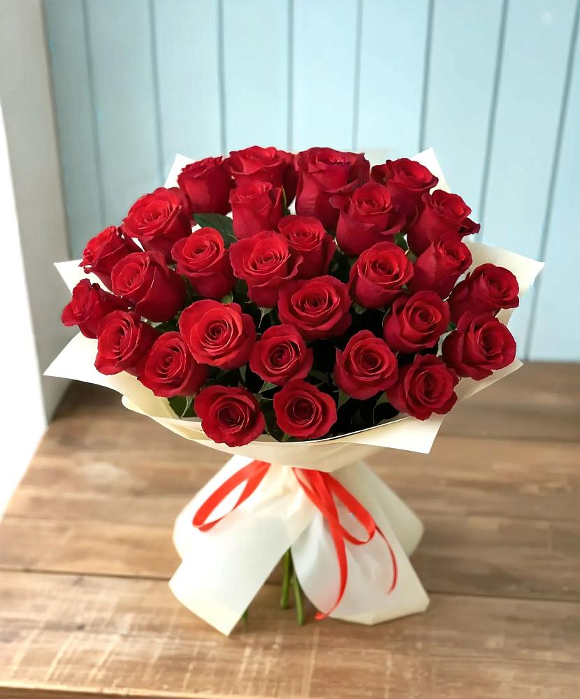 Букет 29 Красных роз в Шолохово