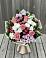 Букет цветов из: Альстромерии, Гвоздики, Розы и Хризантемы в Шолохово