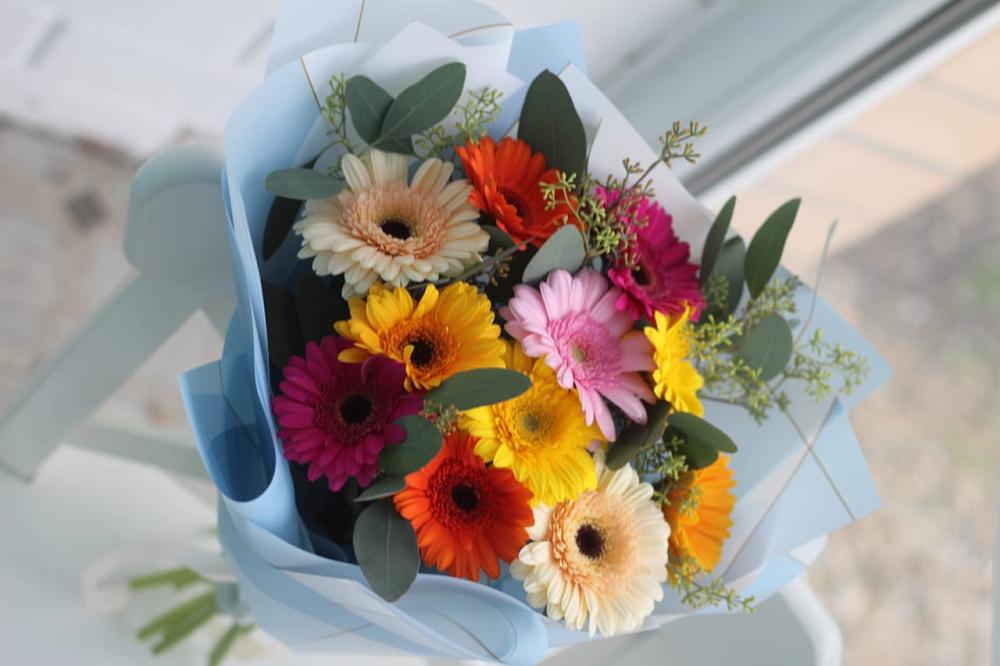 Букет цветов из: Герберы в Шолохово