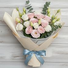 Букет цветов из:  Лизиантусы в Шолохово