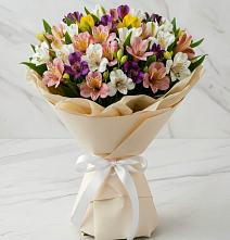 Букет цветов из:  Альстромерии в Шолохово