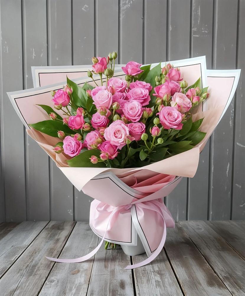 Букет Розовый кустик в Шолохово