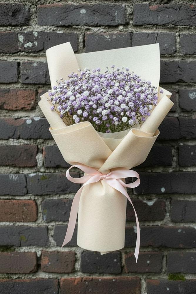 Букет цветов из: Гипсофила в Шолохово