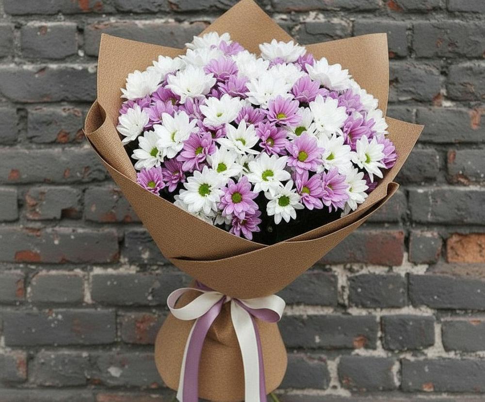 Букет цветов из: Хризантемы в Шолохово