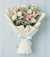 Букет цветов из:  Лилии в Шолохово