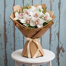 Букет цветов из:  Орхидеи и Розы в Шолохово
